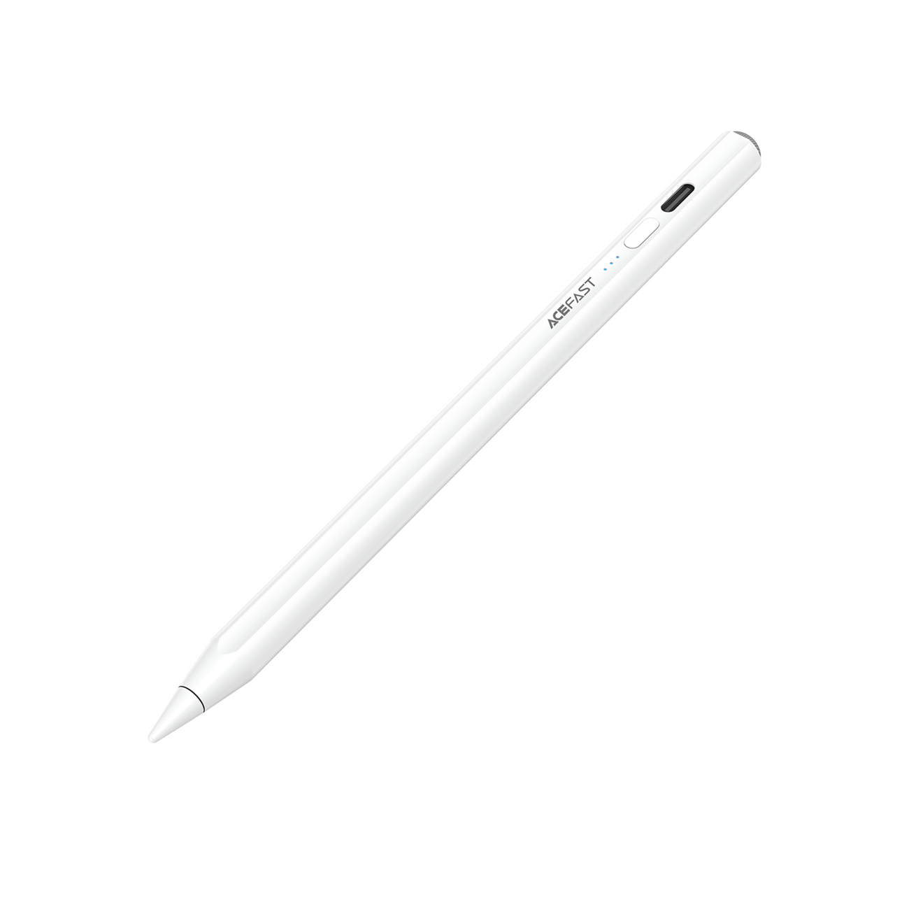 Acefast V2 Capacitive Stylus for iPad with 2 Interchangeable Tips - White