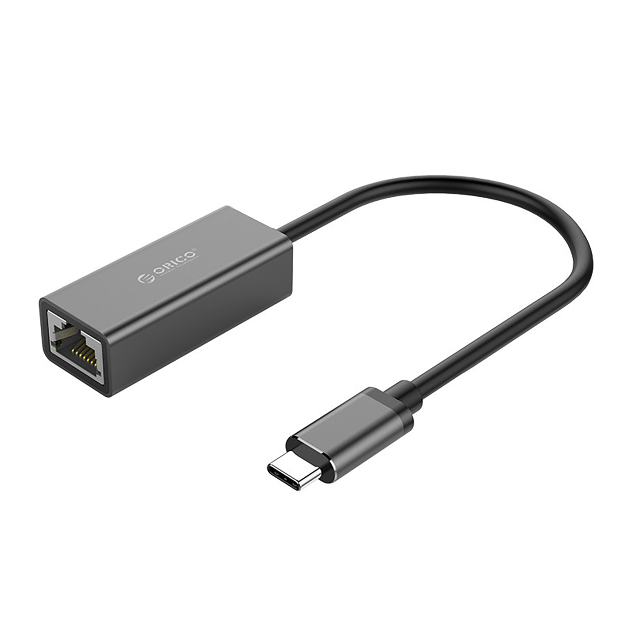 Orico XC-R45-V1 tinklo adapteris USB-C–RJ45, „Gigabit Ethernet“, 1 Gbps – juodas