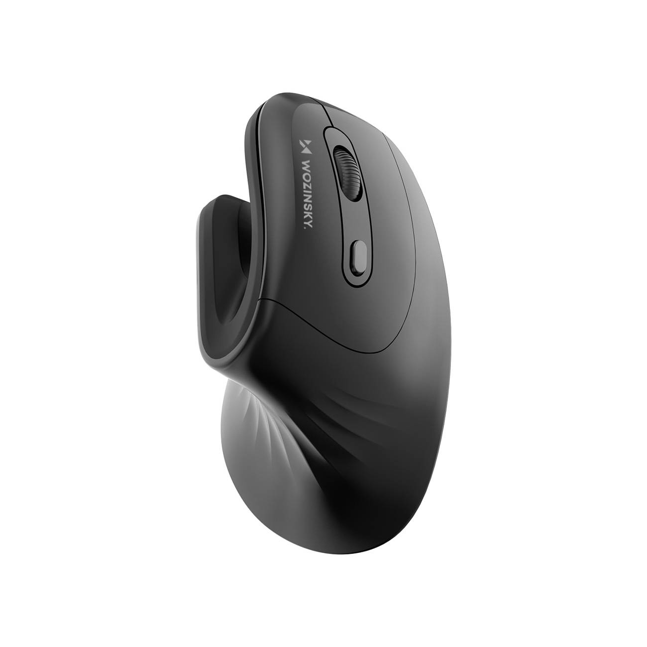 Wozinsky WWM-1076 Wireless Vertical Ergonomic Mouse 3600 DPI - Black
