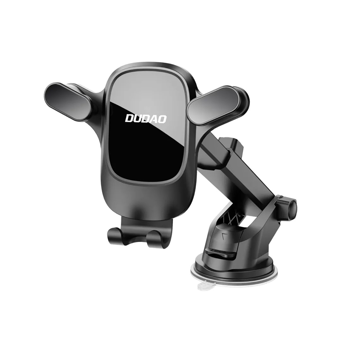 Dudao F5PRO+ automobilinis laikiklis su siurbtuku - juodas