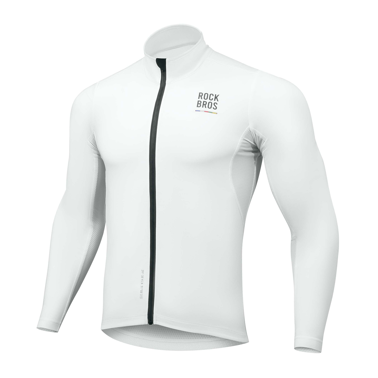 Rockbros TLWT001 ROAD TO SKY Windproof Insulated Cycling Jersey L - White