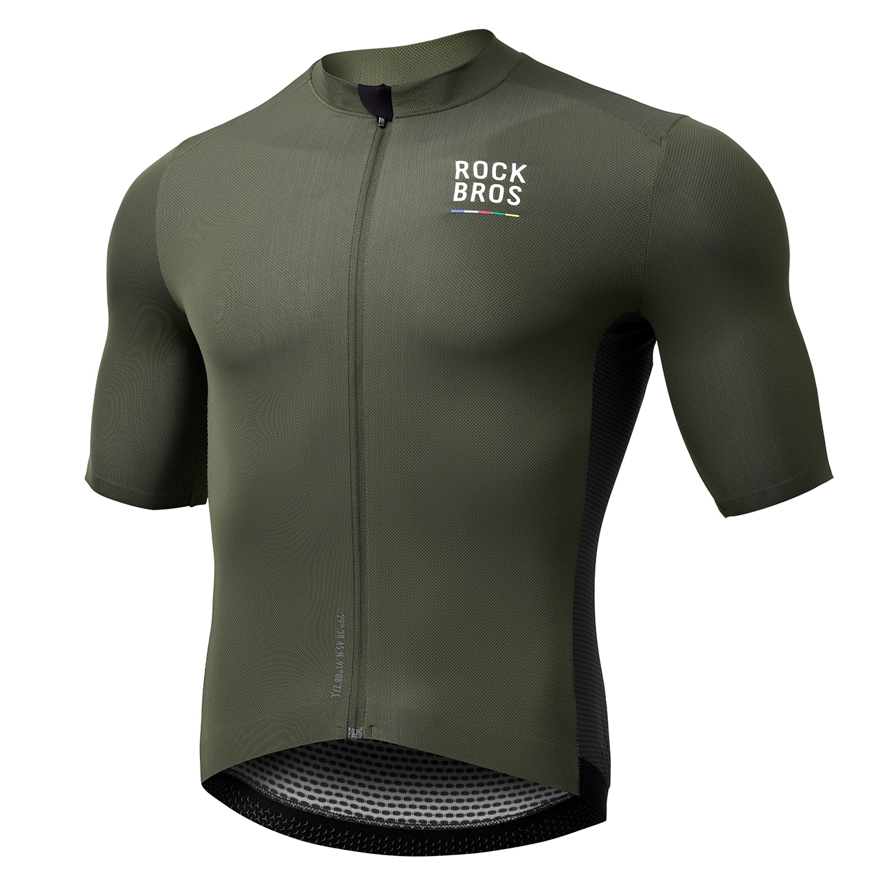 Rockbros 15220004003 ROAD TO SKY men's cycling jersey short sleeve M - green