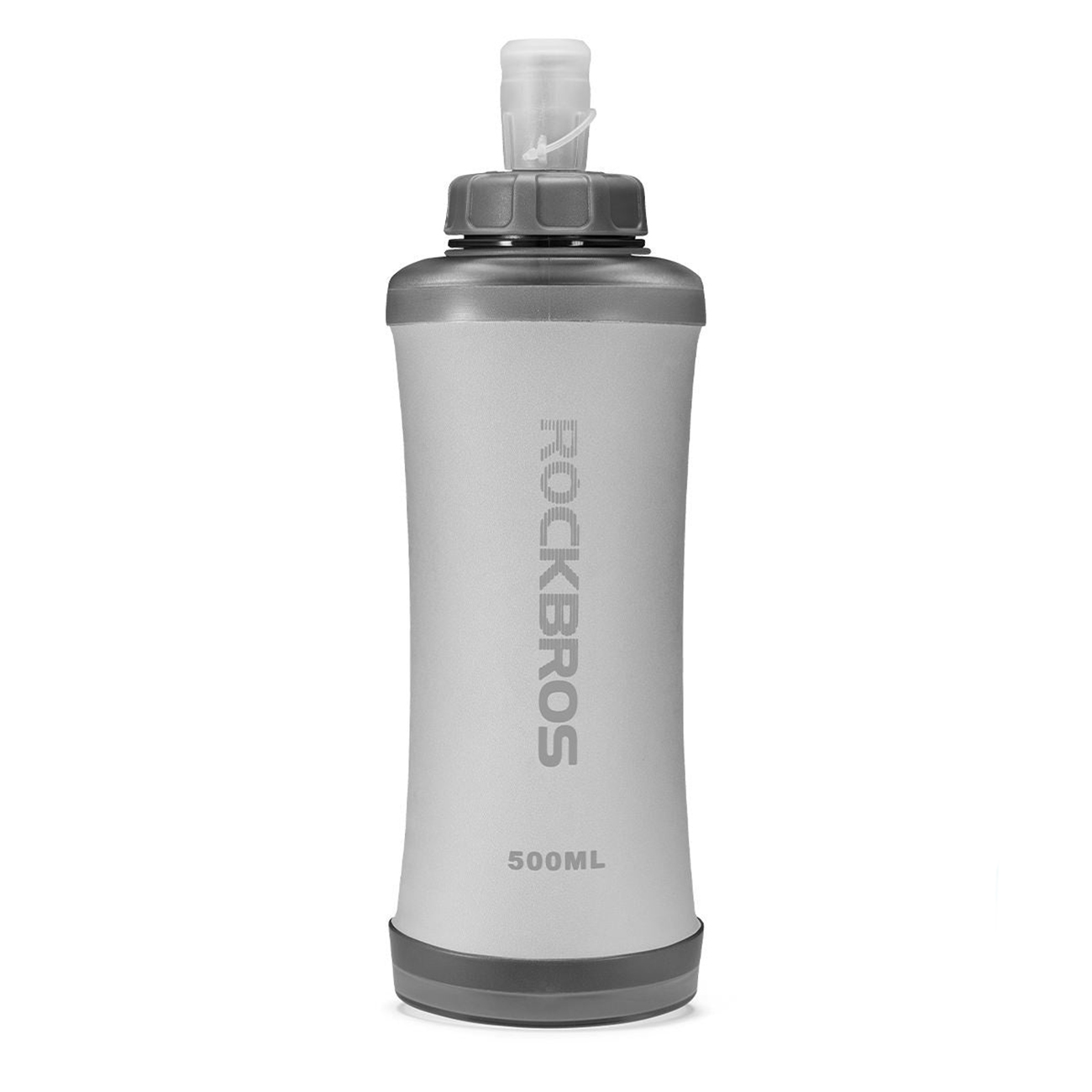 Rockbros 350017001 minkšta bėgimo gertuvė, 500 ml – balta