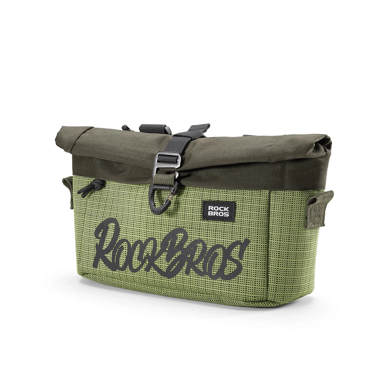 Rockbros W020 Dual-Purpose Front Bag, Bike/Shoulder - Green