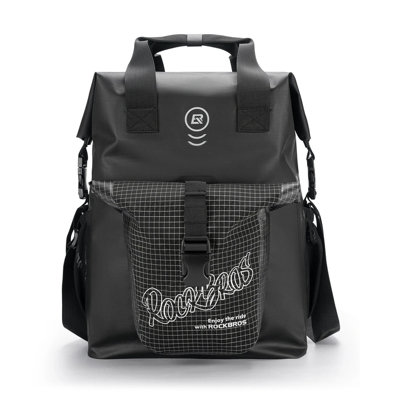 Rockbros AS-158 сумка на руль для складного велосипеда Brompton 18L - черный