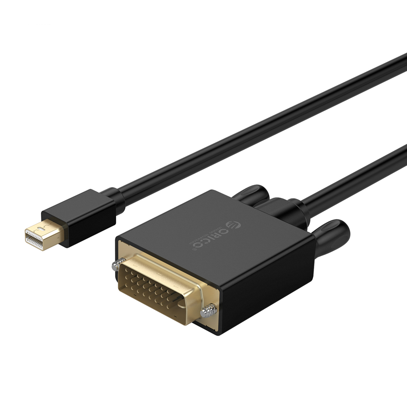 Orico XD-MDTD Mini DisplayPort–DVI, Full HD 60 Hz laidas, 2 m – juodas