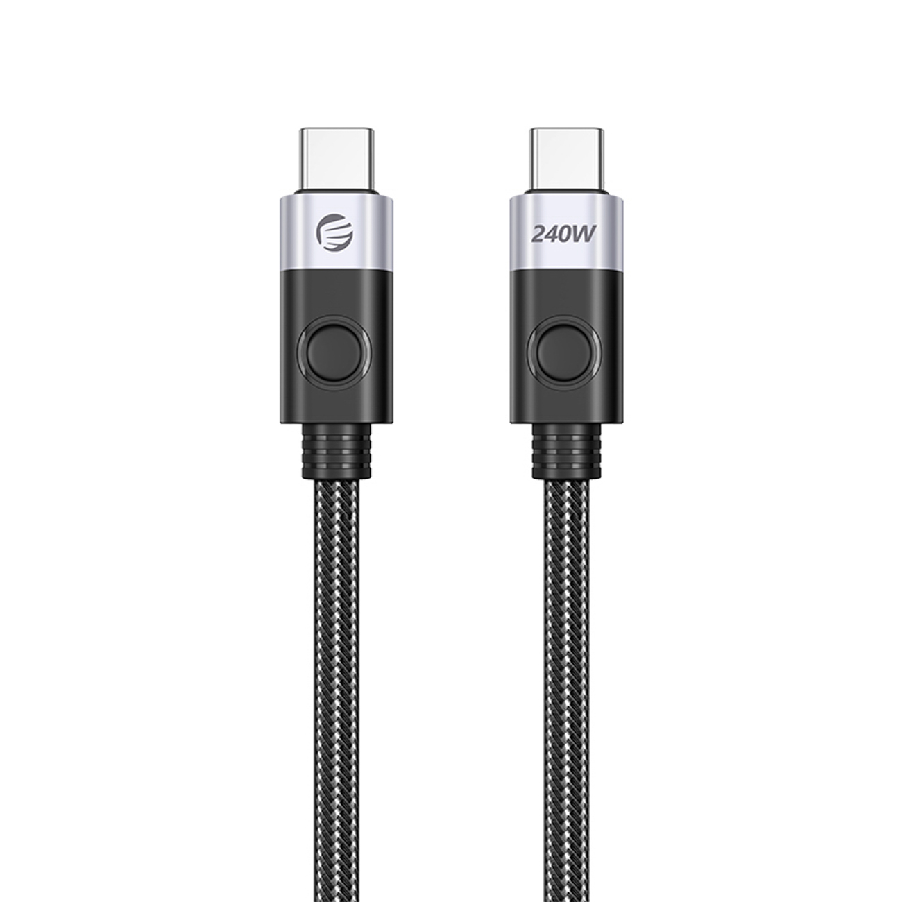 Orico 240W USB-C į USB-C įkrovimo laidas, 1.5 m (juodas)
