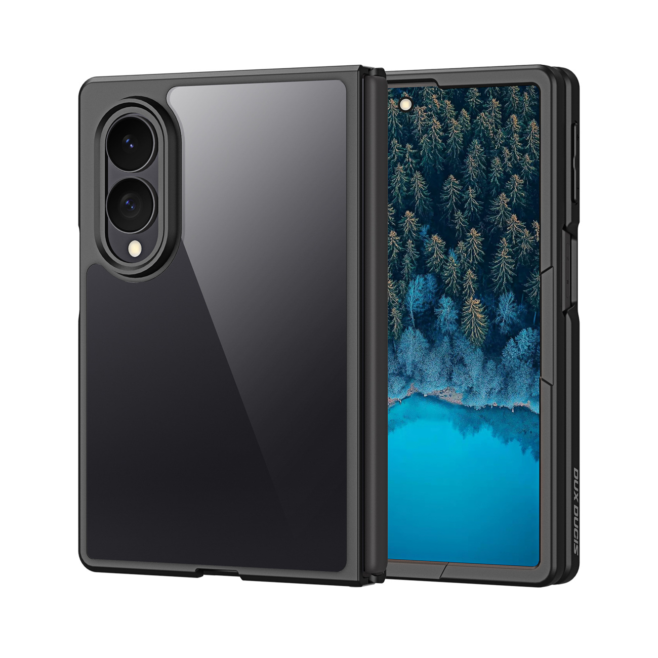 Dux Ducis Aimo dėklas Samsung Galaxy Z Fold 8 Wide, juodas