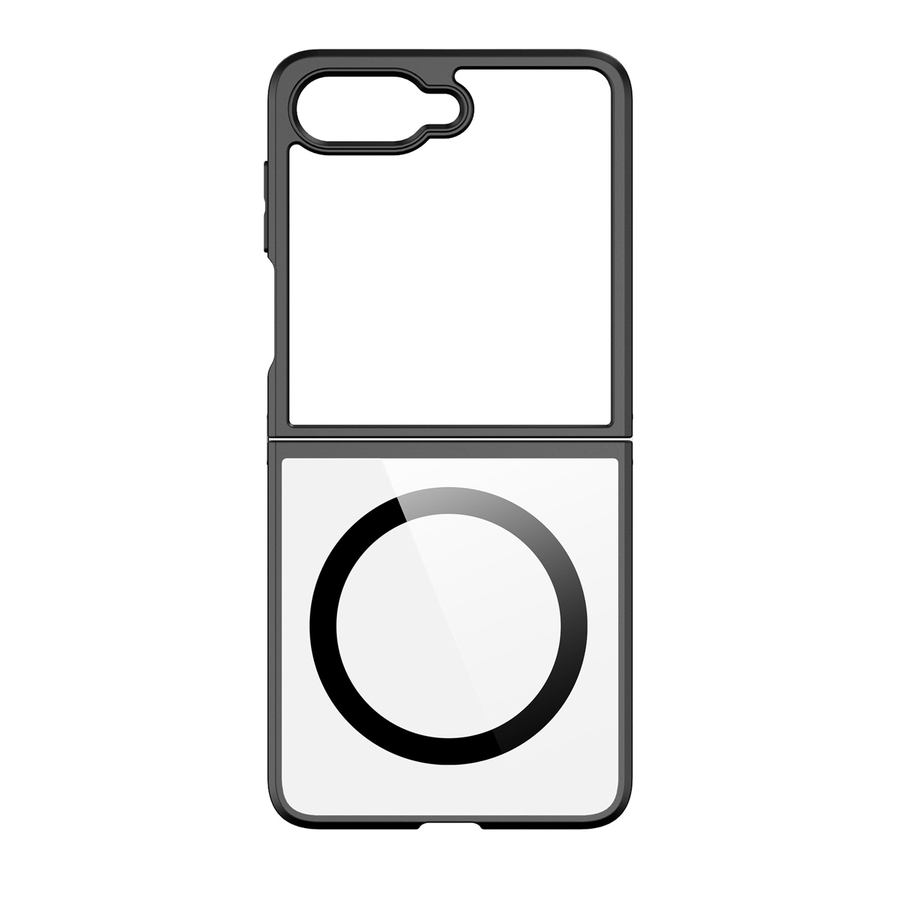 Su MagSafe suderinamas DUX DUCIS AIMO MAG dėklas SAMSUNG Z Flip 8, juodas
