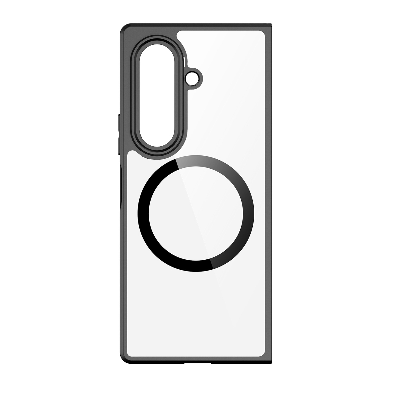 Su MagSafe suderinamas DUX DUCIS AIMO MAG dėklas SAMSUNG Z Fold 8, juodas