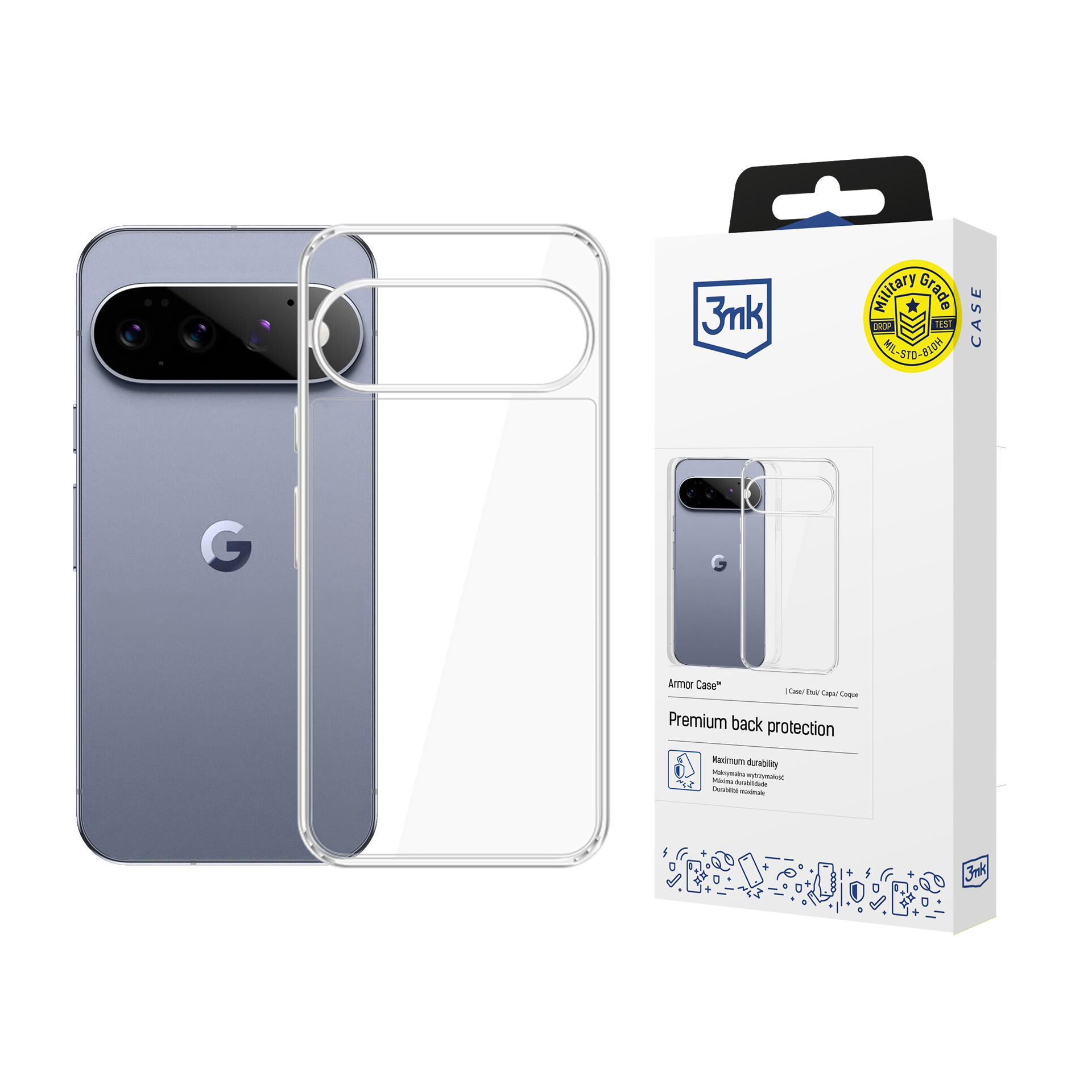 3mk Armor Case for Google Pixel 11 Pro XL - Transparent