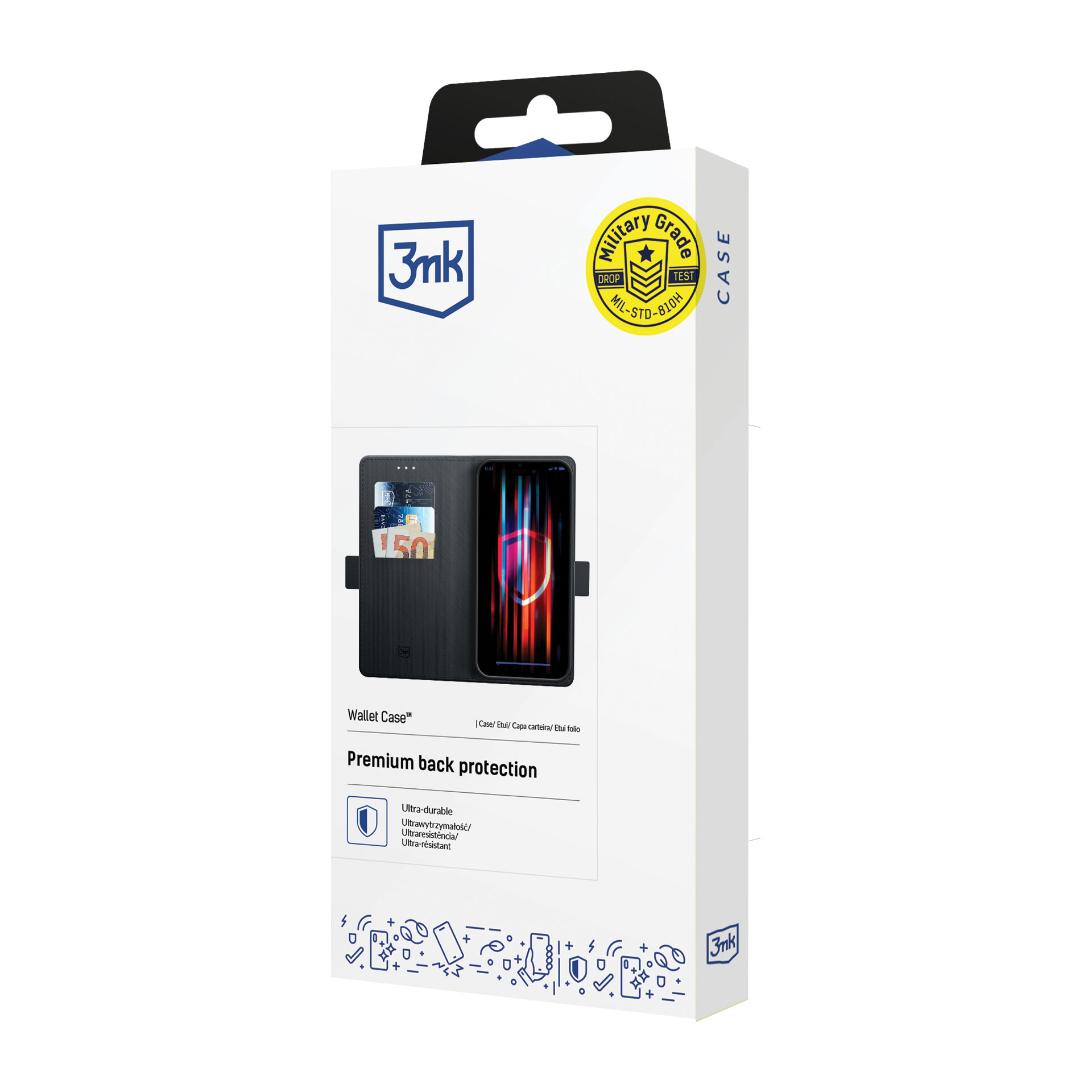 Dėklas 3mk Wallet Case Xiaomi 17T Pro juodas
