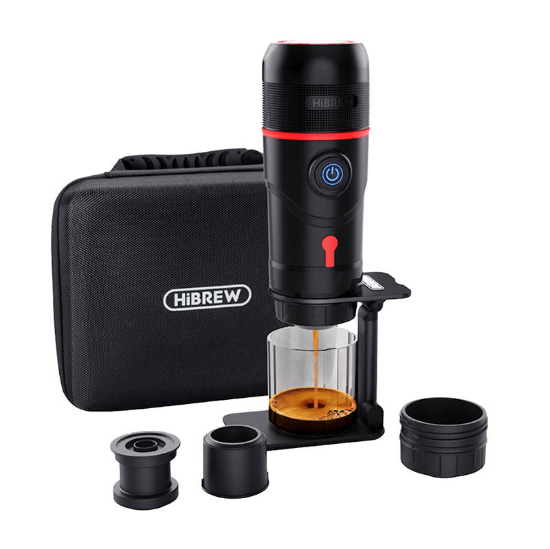 Портативная кофеварка 3-в-1 с чехлом HiBREW H4-premium 80W