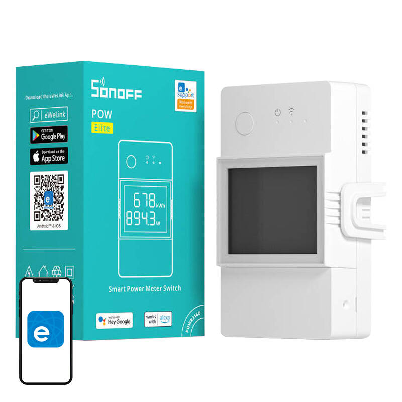 WiFi ismanusis galios matuoklio jungiklis Sonoff POWR316D