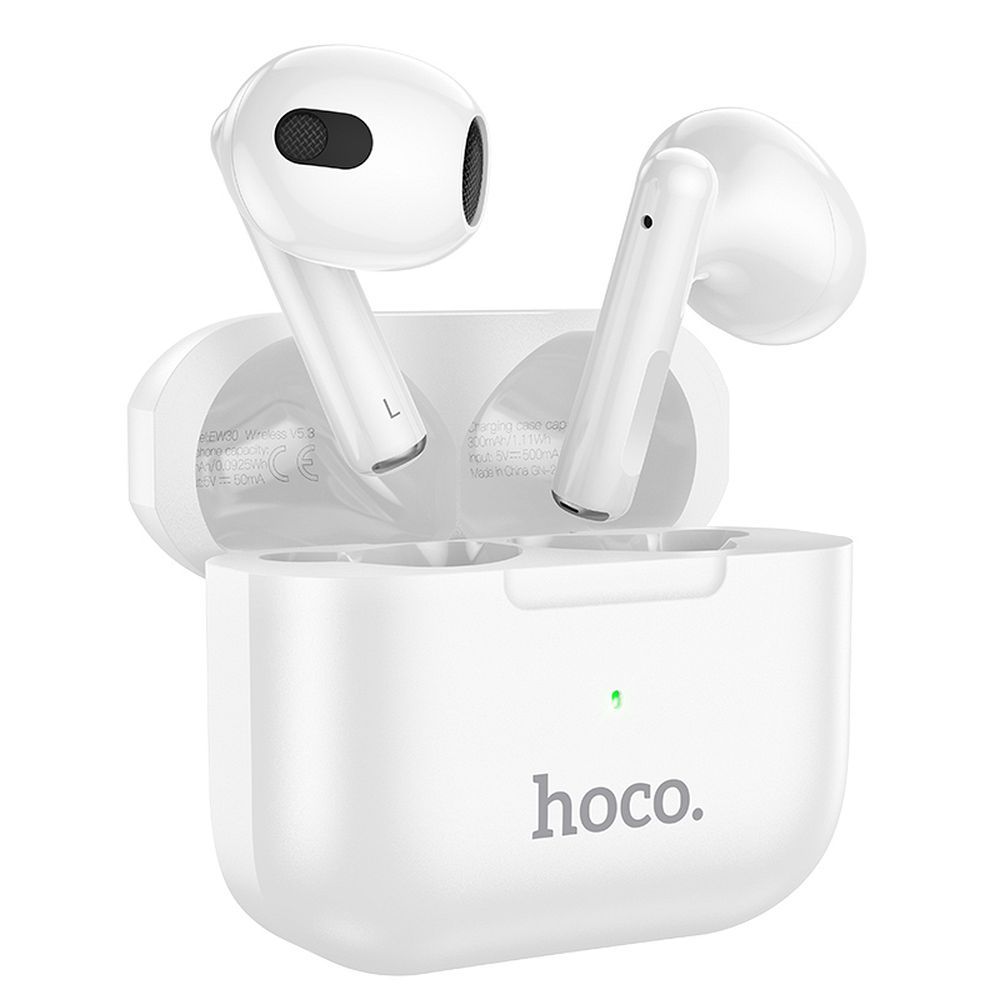 HOCO Bluetooth ausinės Intelligent TWS EW30, baltos