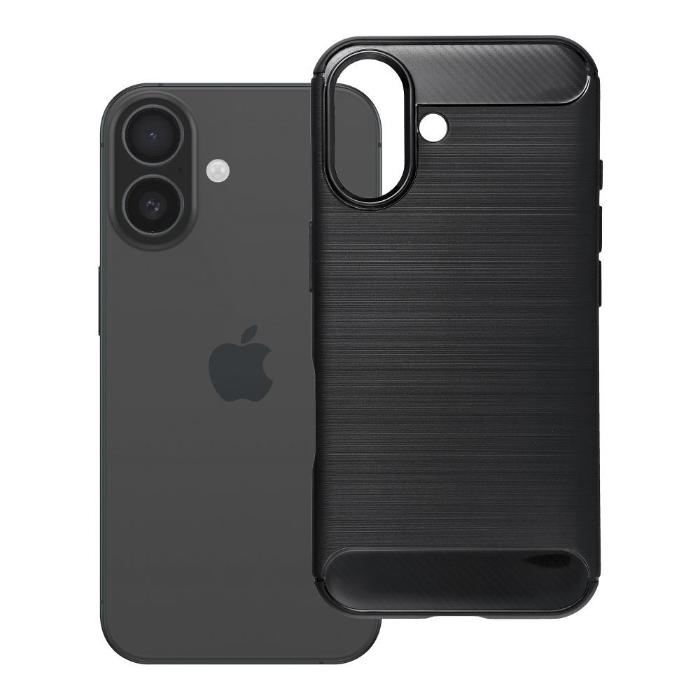 Case for iPhone 16 Carbon 2.0 black