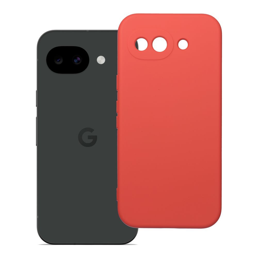 Silikoninis dėklas Google Pixel 10a, pudros rožinis