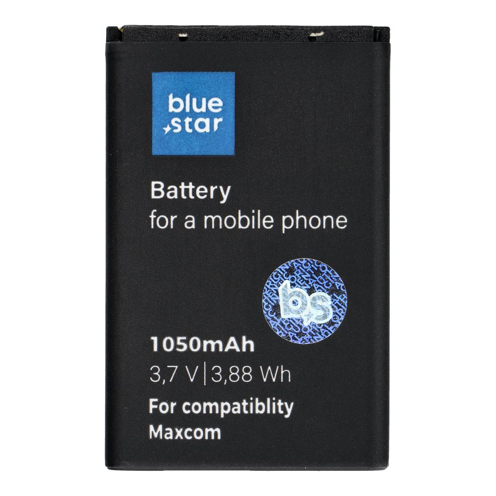 „Blue Star“ baterija, skirta „Maxcom“ modeliams MM820, MM440, MM105, MM570, MM461, MM462, MM432