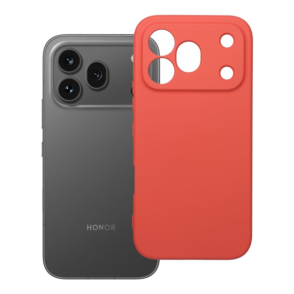 Dėklas skirtas Honor 600 PRO silikoninis persikinis