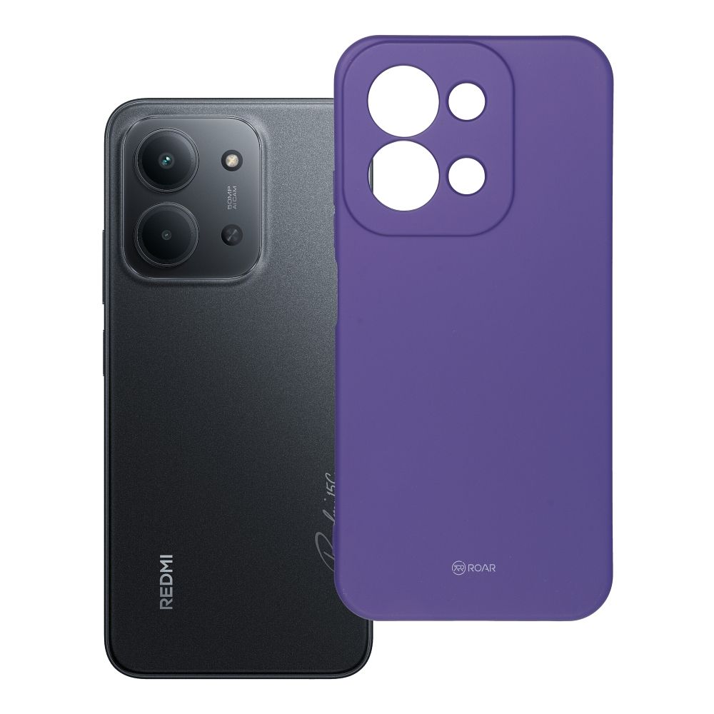 ROAR dėklas COLORFUL JELLY telefonui XIAOMI Redmi 15C violetinis