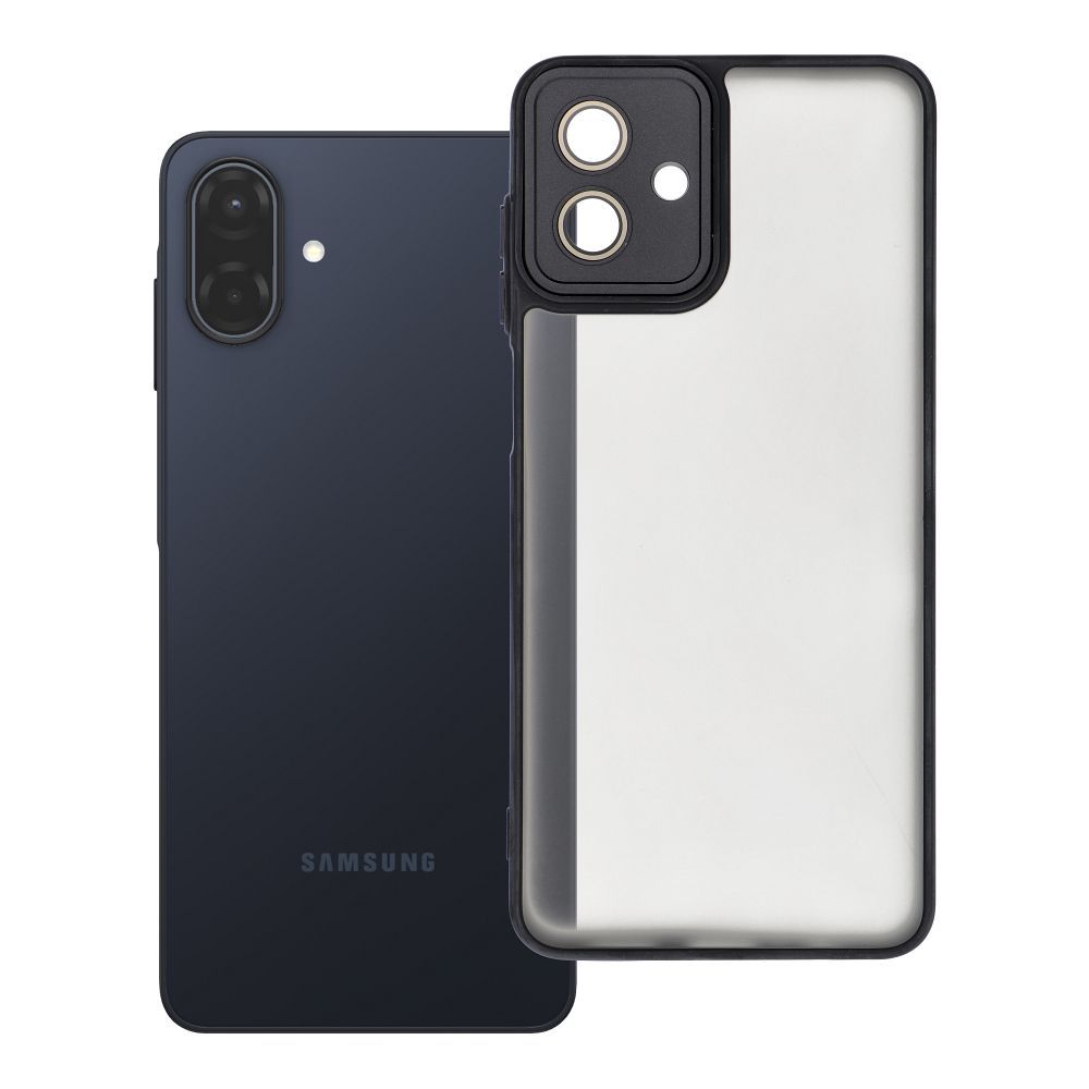 VARIETE dėklas telefonui SAMSUNG A07 juodas