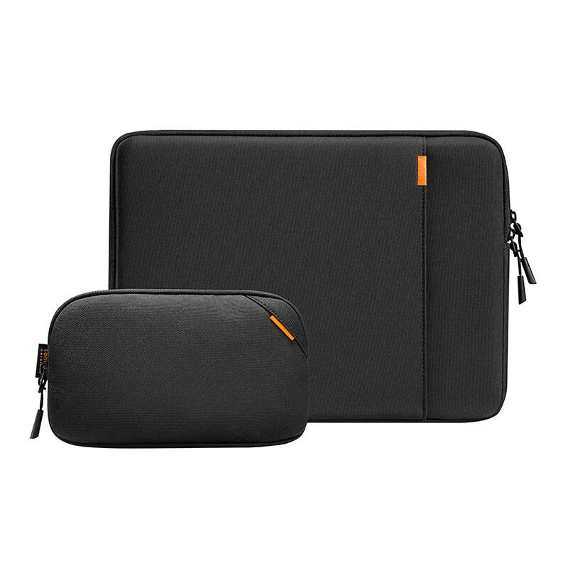Nešiojamojo kompiuterio įmautės rinkinys 14'' Tomtoc Defender-A13 (juoda)