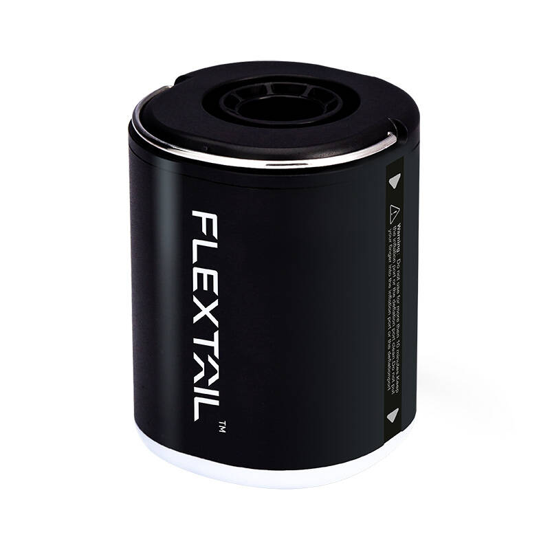 Flextail Tiny Pump 2X nešiojamas siurblys „3 viename“ (juodas)