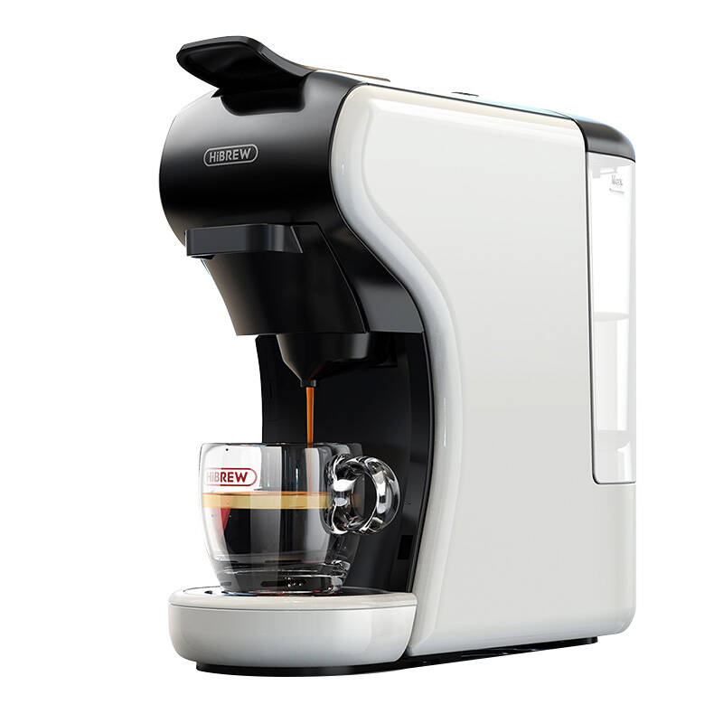 Капсульная кофемашина 4 в 1 HiBREW H1A-white (белая)