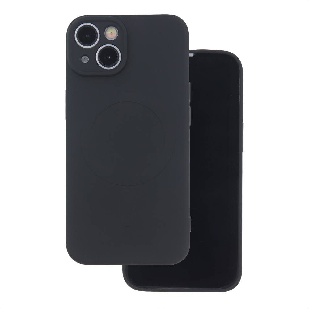 Simple Color Mag dėklas iPhone 17 Pro Max 6,9" / iPhone 18 Pro Max 6,9", juodas