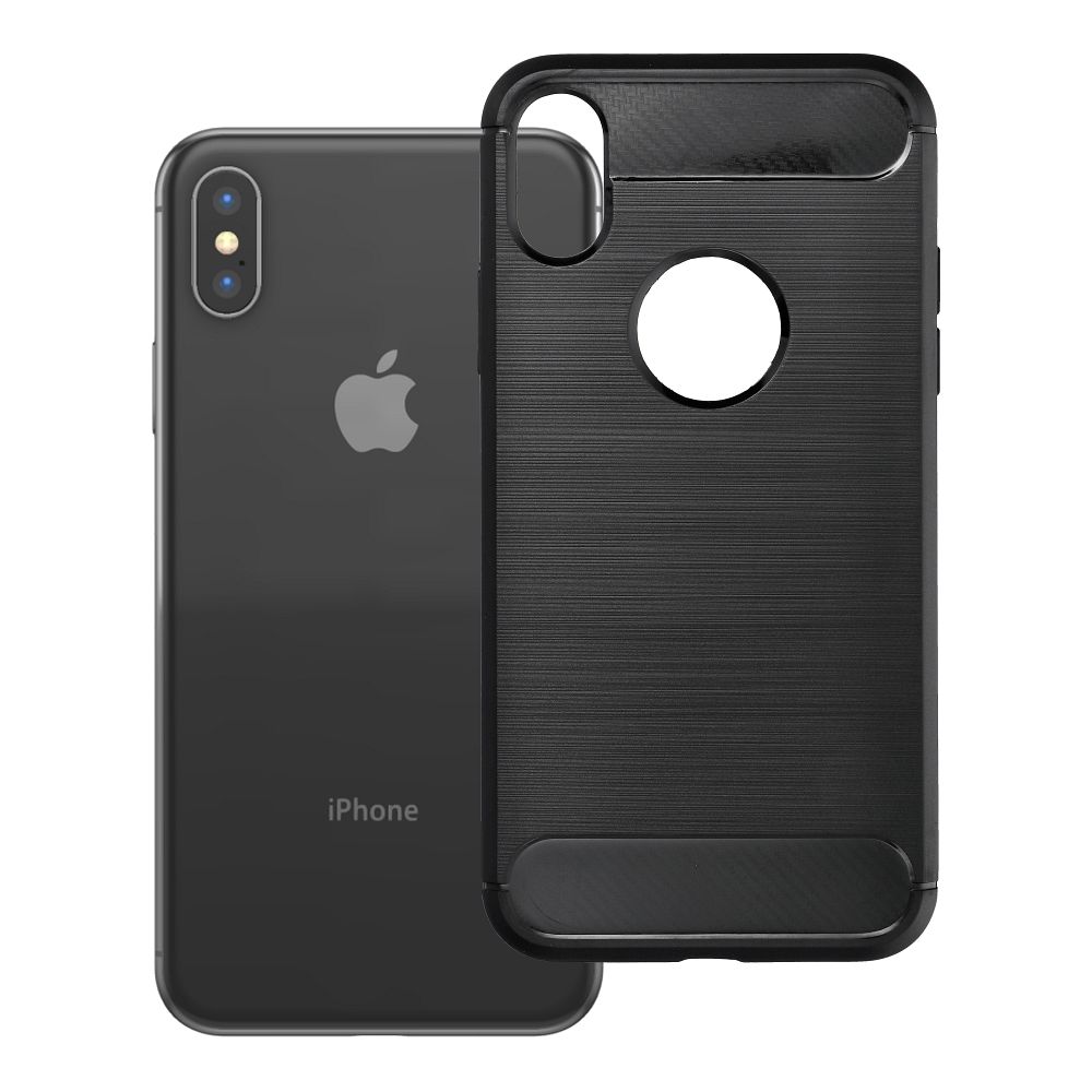 Dėklas iPhone X Carbon 2.0 juodas