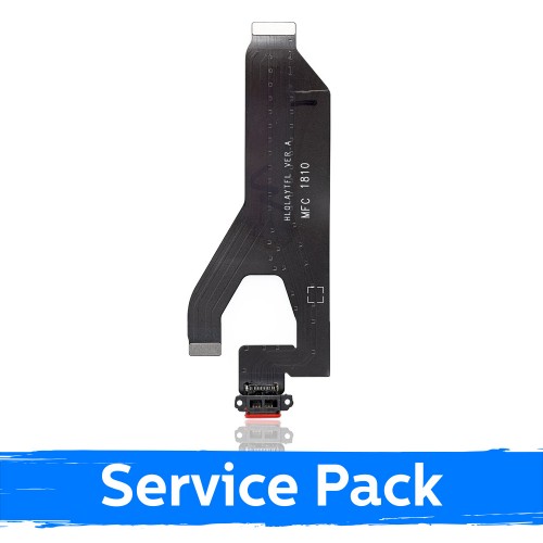 Krovimo lizdas skirtas Huawei Mate 20 Pro su lanksčiąja jungtimi / plata (Service Pack)