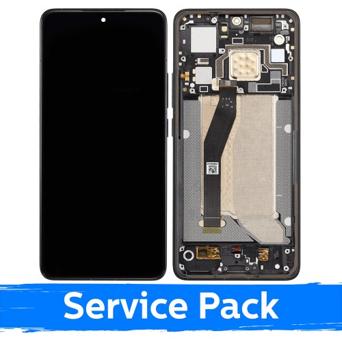 LCD Display Compatible With Xiaomi 14T Pro with Frame  / Titan Black / (Service Pack)