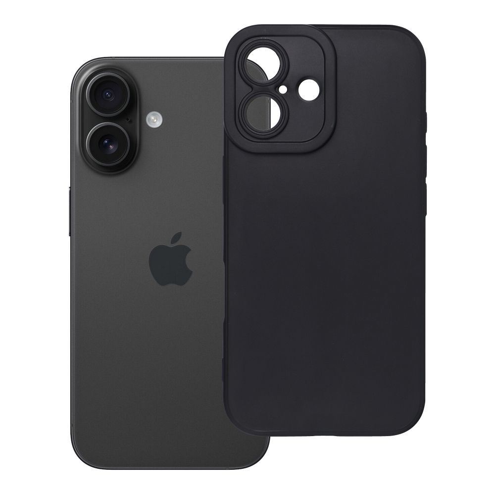 Dėklas iPhone 16 Matt 2.0 juodas
