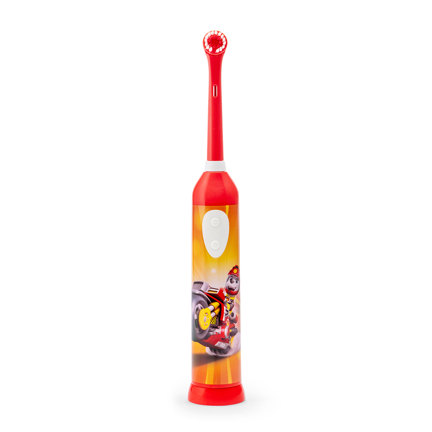 Paw Patrol vaikiškas svyruojantis dantų šepetėlis MOTO raudonas