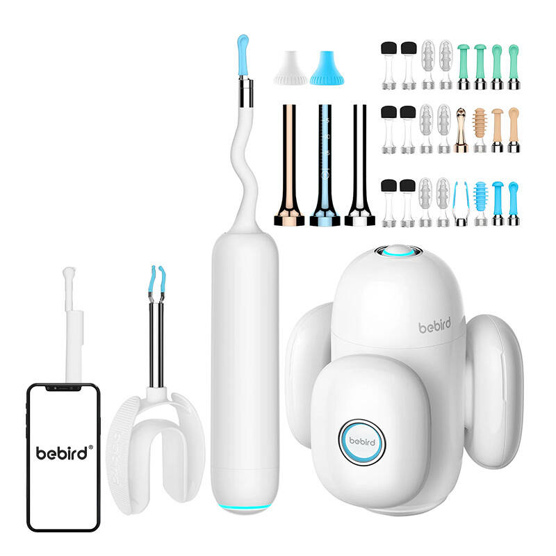 Отоскоп с камерой для чистки ушей Bebird Home 30S (белый)