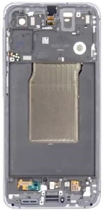 Ekranas Samsung A576 A57 5G su lietimui jautriu stikliuku ir rėmeliu Icyblue originalus (assembled service pack)