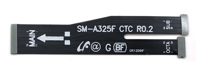 Flex Samsung A225 A22 4G 2021/A325 A32 4G 2021 mainboard cable (SUB-OCTA) original (used Grade A)