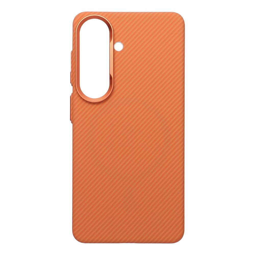 Case for Samsung S26 K-Look compatible with MagSafe orange
