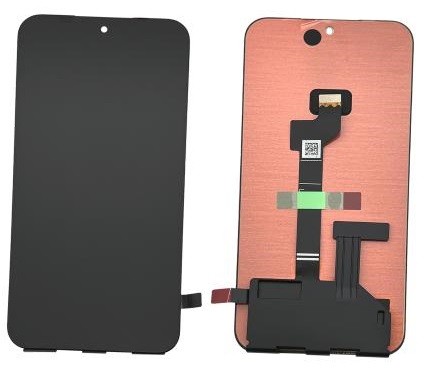 Ekranas Huawei Honor 400 5G su lietimui jautriu stikliuku Black ORG