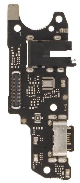 Lanksčioji jungtis Xiaomi Redmi A7 Pro/Poco C81 Pro įkrovimo kontakto su mikrofonu originalus (service pack)