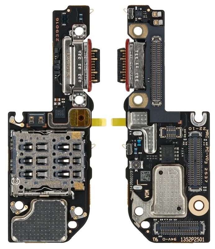 Flex Xiaomi Poco F8 Ultra 5G with charging connector and microphone, SIM card contact original (service pack)