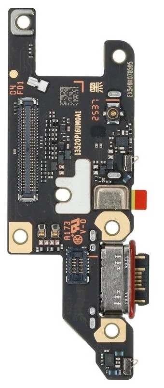Lanksčioji jungtis Xiaomi Redmi Note 15 Pro+ 5G su įkrovimo kontaktu ir mikrofonu, SIM kortelės kontaktu originali (service pack)