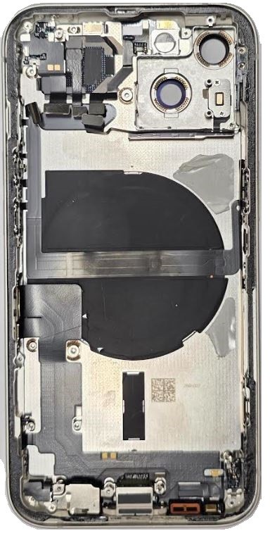 Galinis dangtelis iPhone 13 Starlight su NFC ir įkrovimo šleifu, mikrofonu originalus (used Grade B)