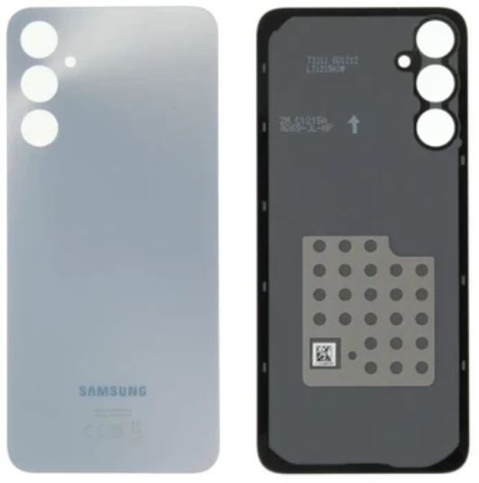 Galinis dangtelis Samsung A057 A057S Silver (without camera lens) originalus (used Grade C)