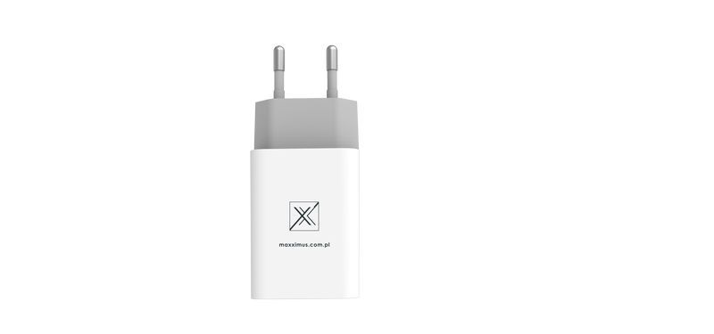 Sieninis įkroviklis Maxximus Urban 2.1A Type-C 2xUSB