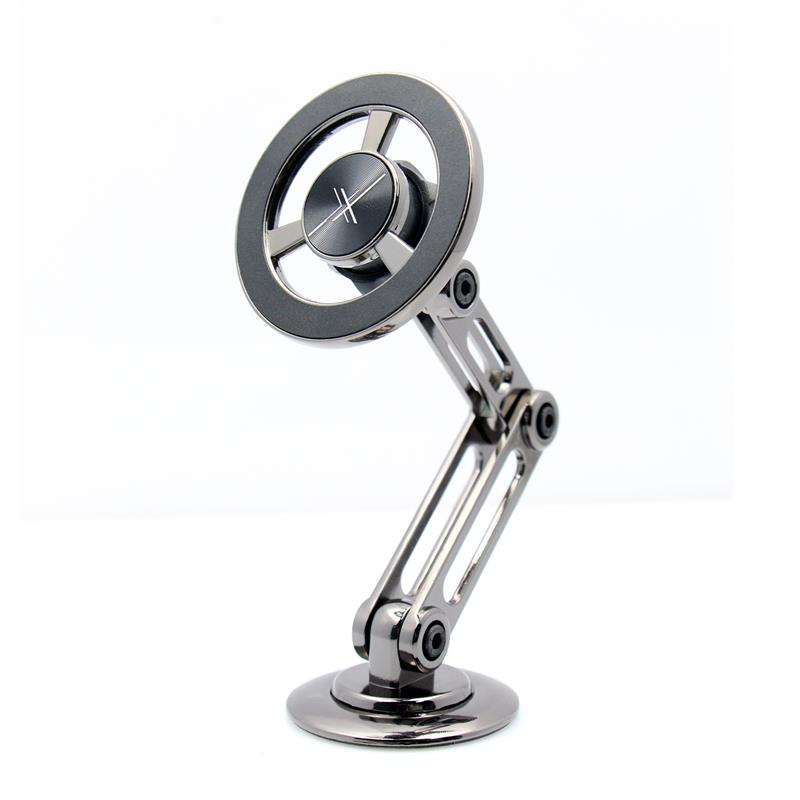 Magnetinis automobilinis laikiklis MX CRANE (MagSafe) juodas