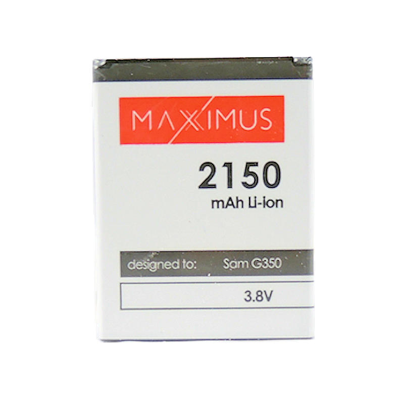 Baterija MAXXIMUS SAM G350 CORE PLUS 2150 mAh EB-B185BE