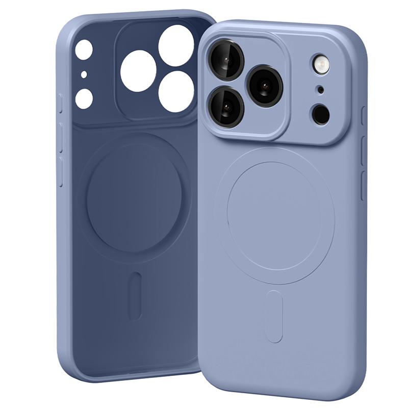 Mercury полусиликоновый Magsafe iPhone 17 Pro / 18 Pro сиренево-фиолетовый