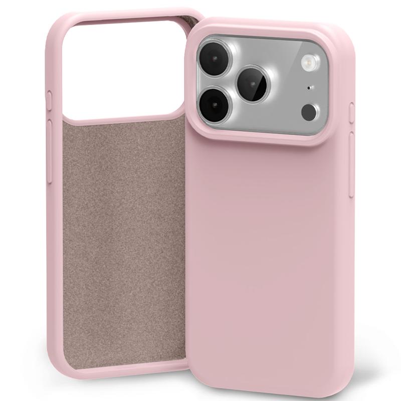 Mercury silikoninis dėklas iPhone 17 Pro / 18 Pro smėlio rožinė