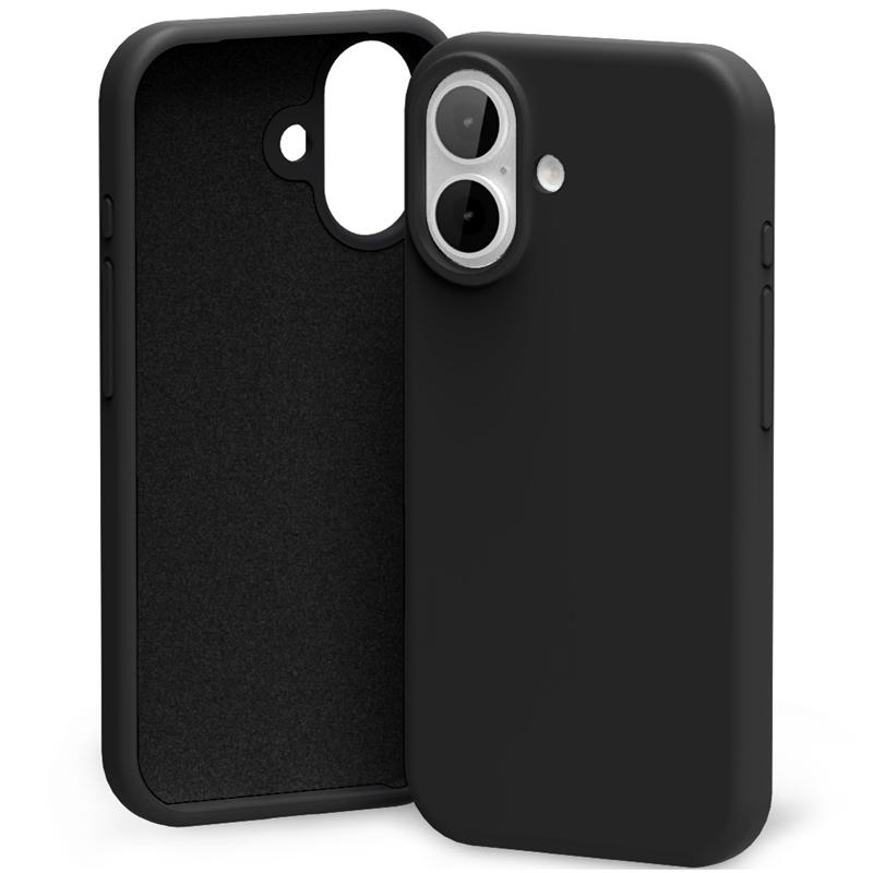 Etui Mercury Silicone do iPhone 17 czarny